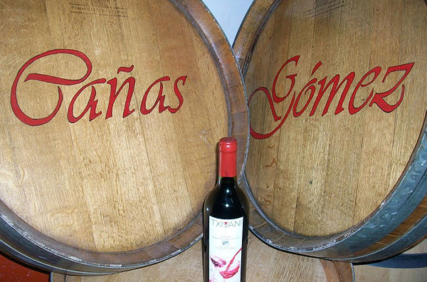 Barrica bodegas canas gomez
