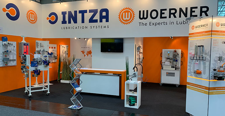Intza Lubrication Systems Stand