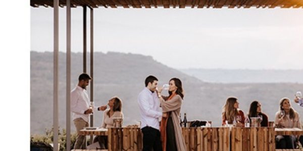 Brunch con vistas panorámicas del viñedo