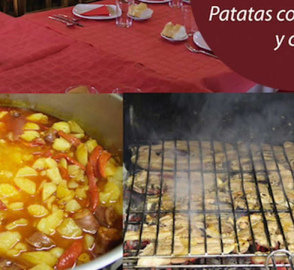 Menú riojano en nuestro comedor + bodega y cata