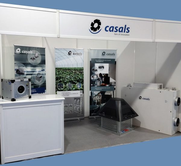 Casals Ventilación Air Industrial Stand