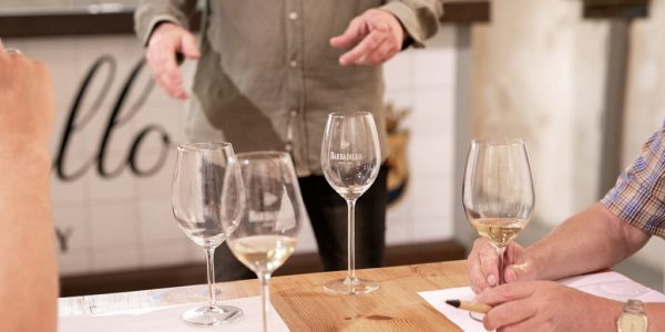 Visita guiada + degustación 2 vinos + aperitivo